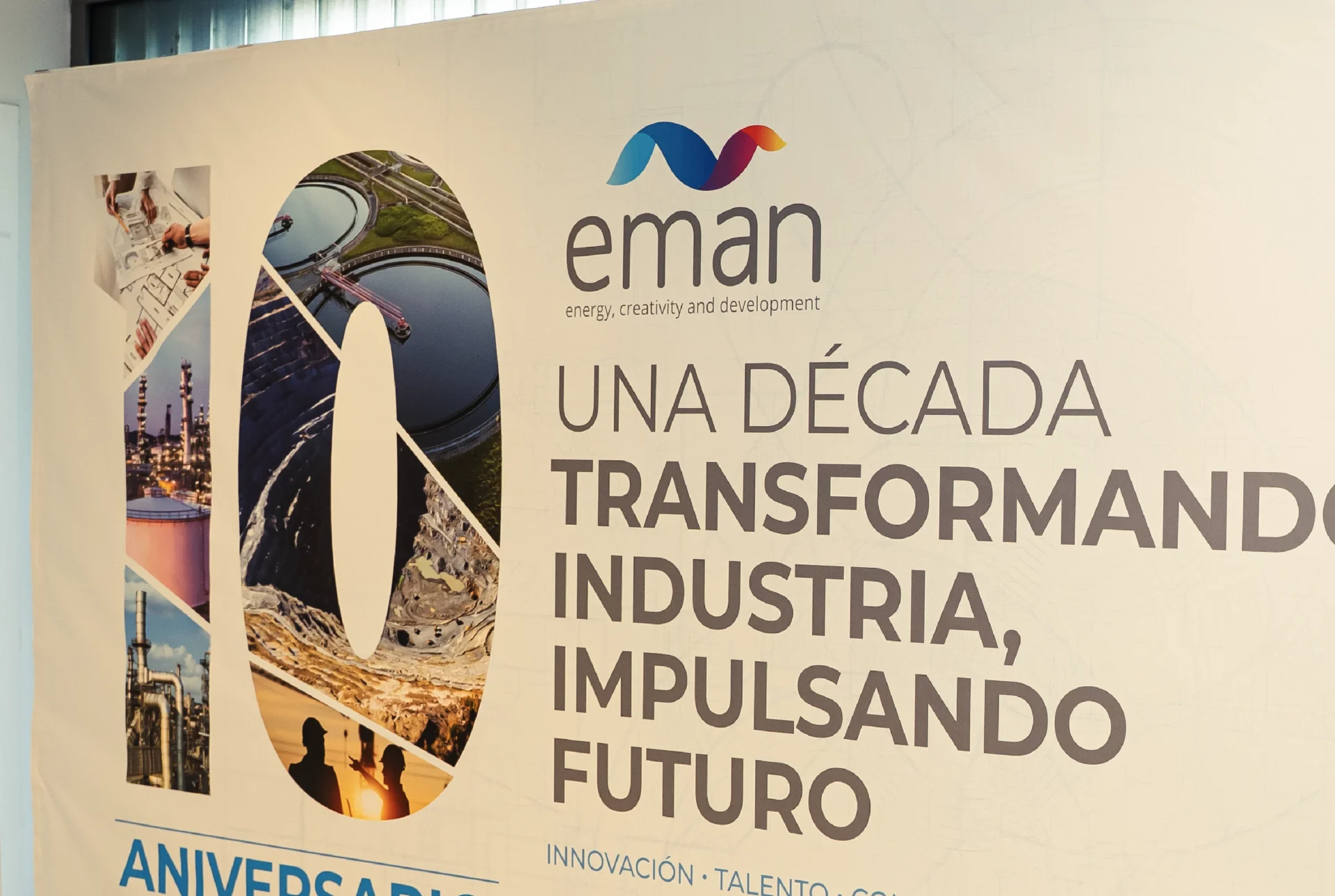 Evento corporativo décimo aniversario Eman Ingeniería