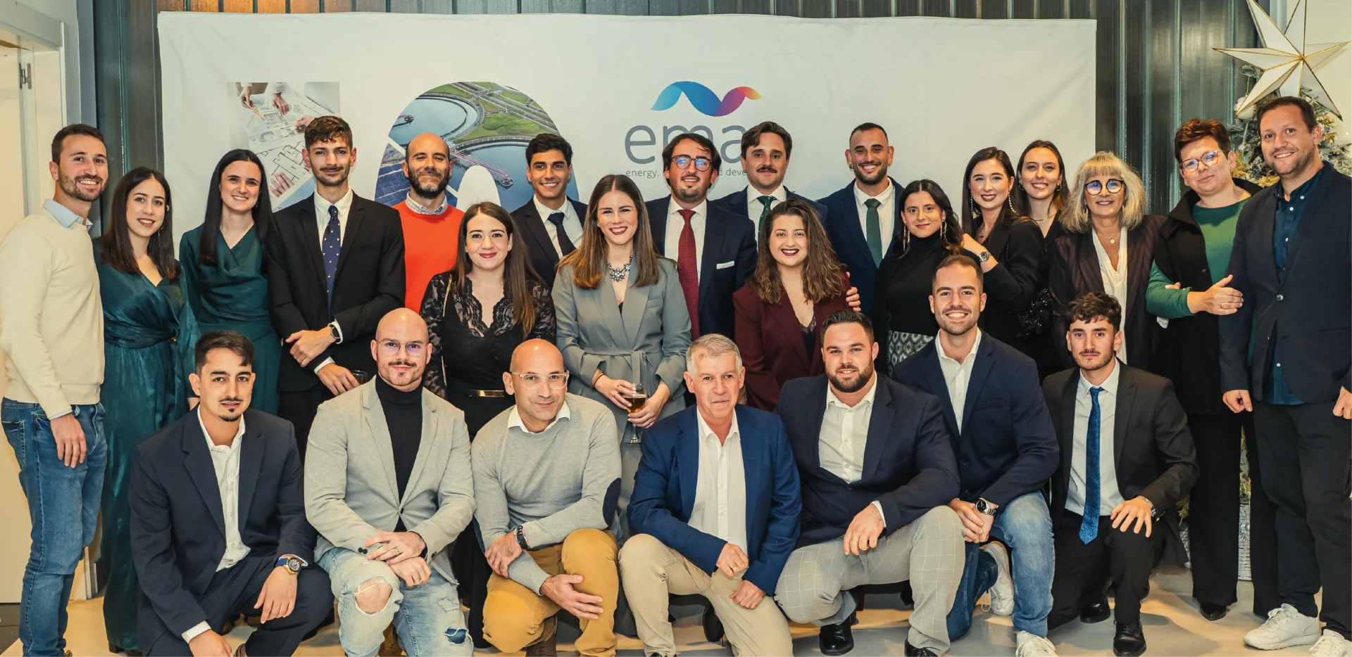 Evento corporativo décimo aniversario Eman Ingeniería